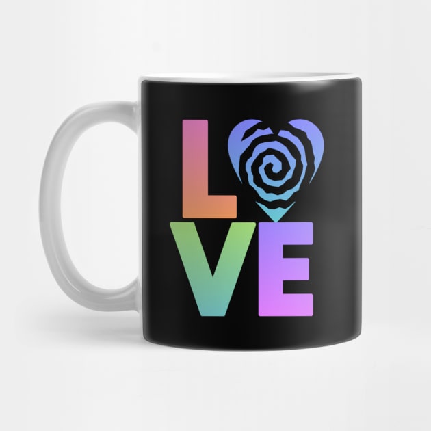 Love Abstract by Dale Preston Design